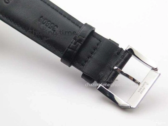MIROTIME 0720 Ingeniuer St.Laurens SS Black Dial MKF 1:1 V2 Best Edition On Black Leather Strap A Functional 7351